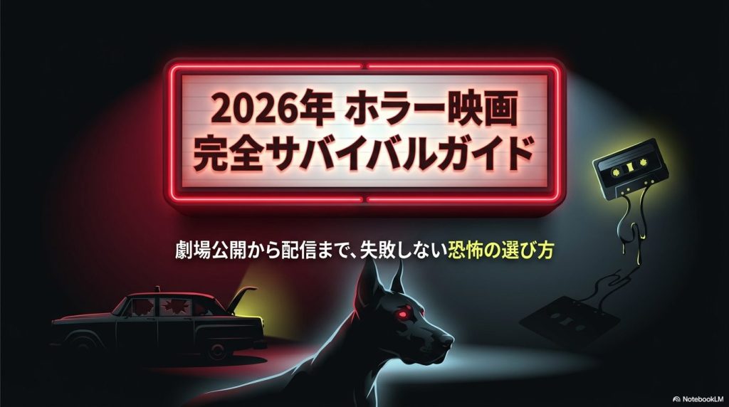 2026年ホラー映画公開予定一覧｜邦画・洋画の注目作と上映情報