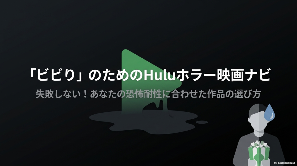 Huluのホラー映画おすすめ｜怖さ別に名作と話題作を紹介