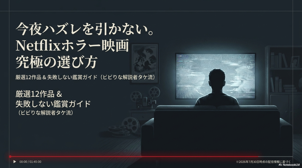 Netflixホラー映画おすすめ｜怖い洋画・邦画を厳選紹介