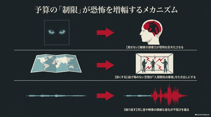 低予算が恐怖を濃くする理由