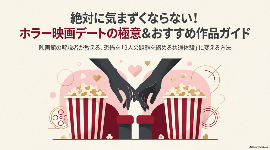 ホラー映画デートのおすすめ｜怖すぎず盛り上がる作品を厳選