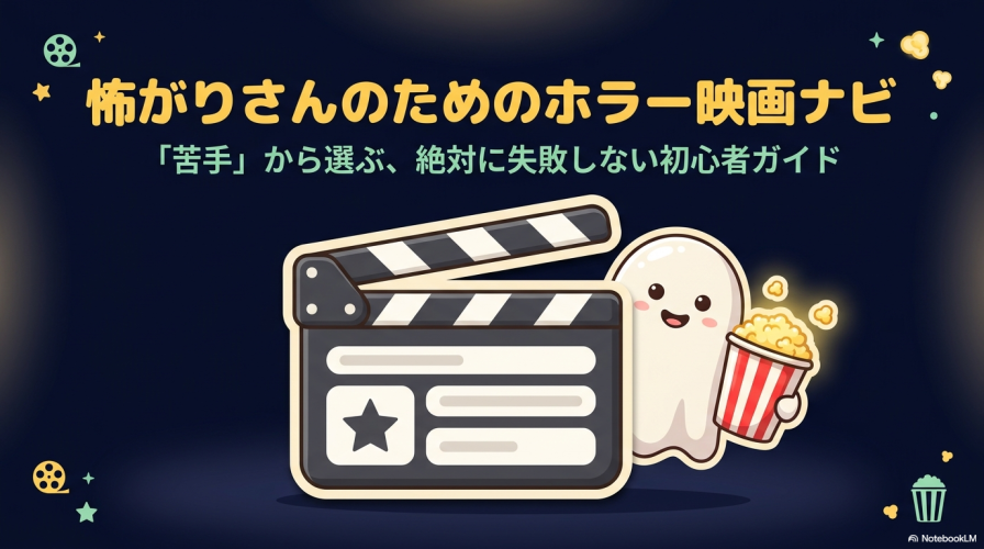 初心者向けホラー映画おすすめ｜グロなし・怖すぎない名作を厳選