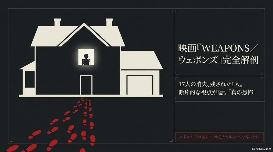 映画「WEAPONS」ネタバレ考察｜魔女とラストの意味を解説